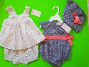Nwts Dylan And Abby Infant Girl's Size 3-6 Mths Spring Summer Sleeveless Outfits - Picture 1 of 12