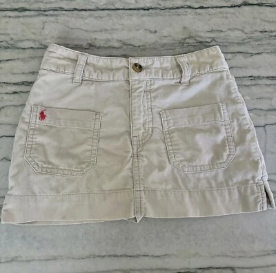 Ralph Lauren желтовато-коричневый вельвет юбка для девочек размер 7 - Изображение 1 из 4