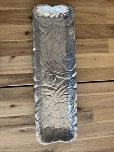 Vintage Arthur Court Serving Tray Oblong 19 X 6.5 1990’s Parrots Toucans Birds - Picture 1 of 4