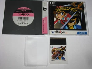 Kaizou Choujin Shibibinman 1 PC Engine HuCard Japan import US Seller - Picture 1 of 8