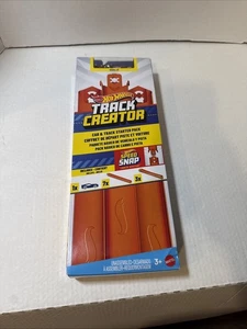 Hot Wheels Toy Car Track Set, Track Creator Starter Pack with 1:64 Car - Picture 1 of 5