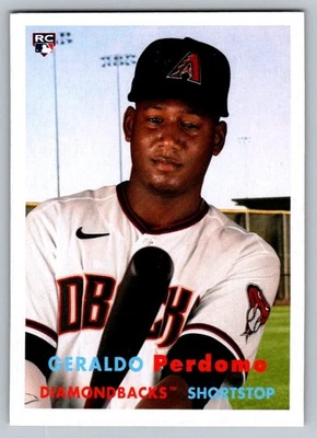 2021 Topps Archives #51 Heraldo Perdomo Diamondbacks - Image 1 of 2
