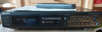 Sony MDS JE 500 Minidisc Deck Recorder mit Fernbedienung und Anleitung - Bild 1 von 4