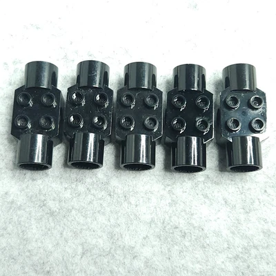 LEGO Technic Brick 2x2 with Pin Hole 2 Rotation Joint Sockets 48172 Black Lot 5 - Image 1 of 4