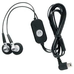 Motorola SYN1301 Silver/Black In-Ear Only Headsets