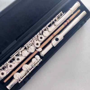Japan YFL-272 Silver Plated Flute 16 open/closed hole C Key Cupronickel Silver - Picture 1 of 7