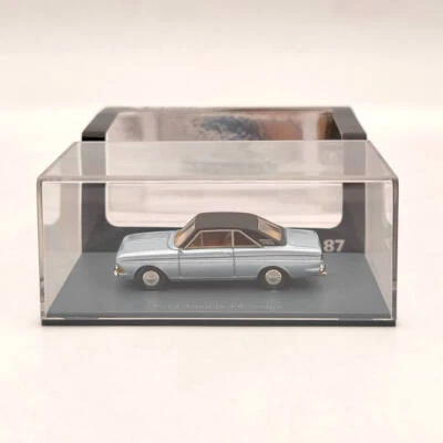 NEO SCALE MODELS 1/87 Ford Taunus P6 Coupe Blue Resin Car Limited Collection - Image 1 of 4