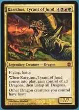 Karrthus, Tyrant of Jund Alara Reborn HEAVILY PLD CARD (158098) ABUGames