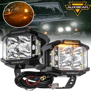 Luces de trabajo LED AUXBEAM 4" 180W tirador lateral conducción ATV para motocicleta Wrangler - Imagen 1 de 10