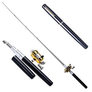 Ice Fishing Rod Winter Reel Small Pen Size Handle Mini Fish Rod Gift S Catch New