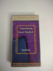 Translating from English by: Carol J. Patrie VHS American Sign Language (ASL) - Picture 1 of 6