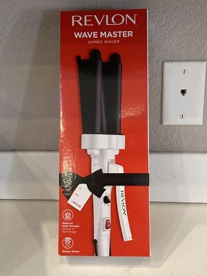 NUEVO REVLON Wave Master Jumbo 3 Barriles Waver Cabello REGALO DÍA DE SAN VALENTÍN Foto 1 de 4