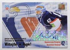 2012-13 KHL Welcome Slovan Autograph #WEL-S02 Branislav Konrad 48/50