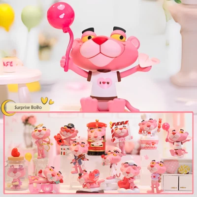 Genuine Pink Panther Expressing Love Series Confirmed Blind Box Figure Toy Gift - Image 1 of 4