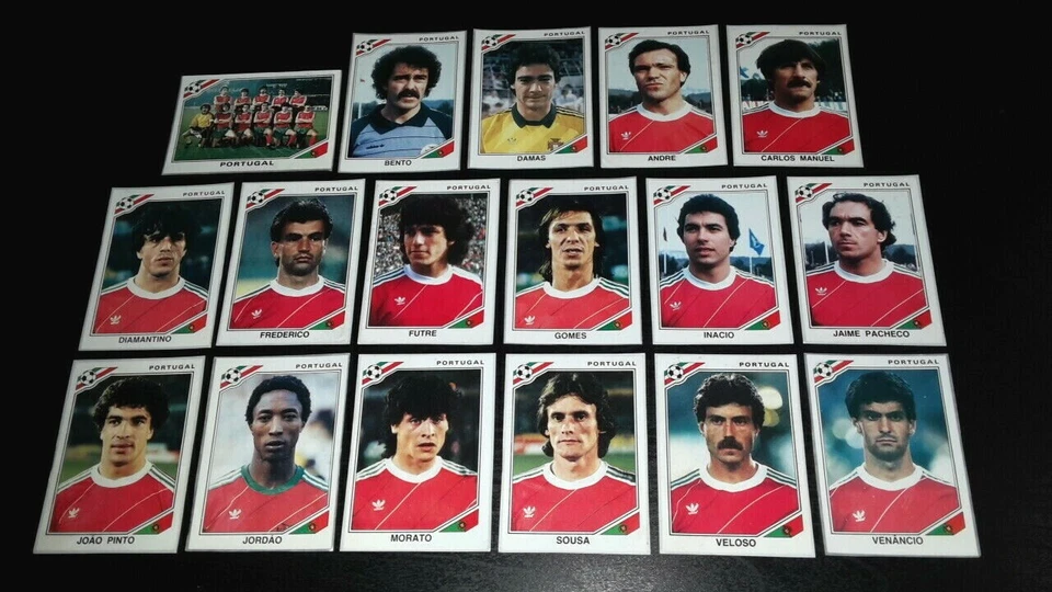 MEXICO 86 PORTUGAL CALCIATORI PANINI 1986 SCEGLI figurina recuperata dall'album - Immagine 1 di 1