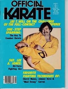 OFFICIAL KARATE MAGAZINE--APRIL,1985 - Picture 1 of 1