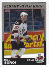 2005-06 Albany River Rats (AHL) Choice Marketing Mike Sgroi