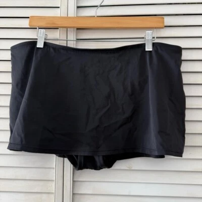 Women's Ana A New Approach Swim Skirt Size 16 Black - Image 1 of 4
