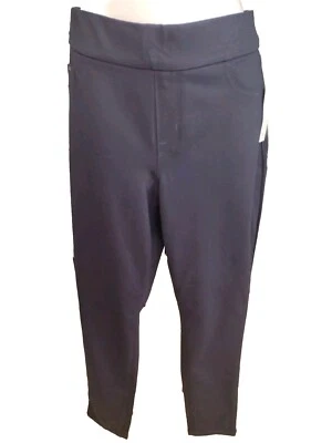 Pantalones ajustados Nine West Heidi para mujer talla mediana elásticos azul marino  Foto 1 de 4