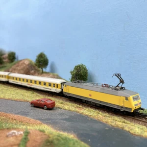 Train de mesure, locomotive BR 120, wagon mesure + voiture pilote, DB, Ep VI - M - Afbeelding 1 van 7
