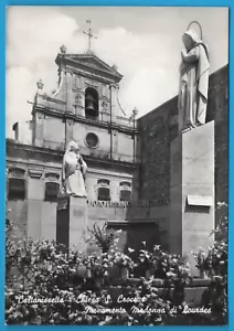 Caltanissetta Chiesa S. Croce e Madonna di Lourdes FG cartolina vintage MA1974 - Picture 1 of 2