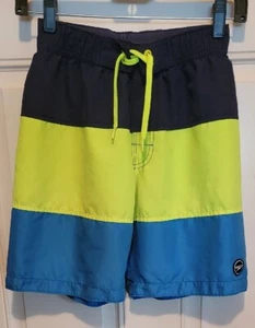 SPEEDO Youth Boys Swim Trunks With Back Pocket Built In Briefs - Picture 1 of 7