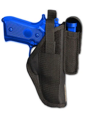 Funda para pistola Barsony OWB con bolsa de cargador para Walther, Steyr tamaño completo 9 mm 40 45 Foto 1 de 4