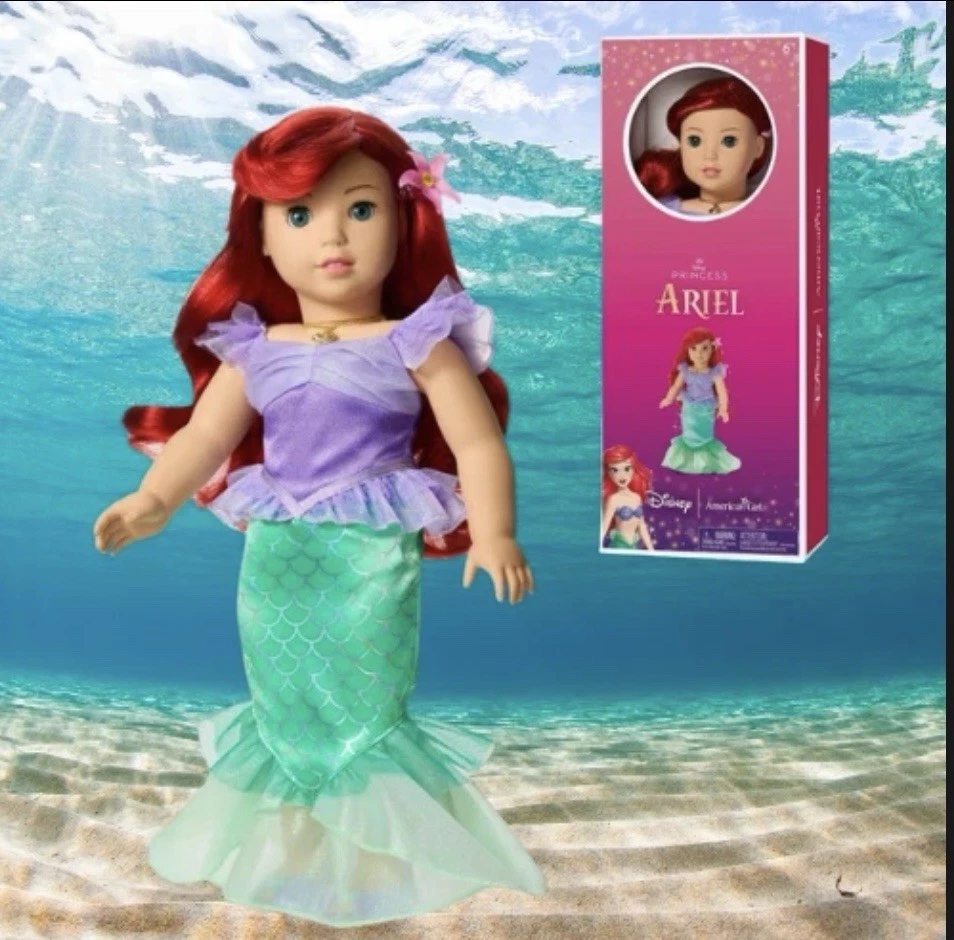 American Girl Doll DISNEY Princess Ariel Mermaid Dress New in Box