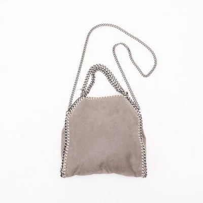 Bolso de Hombro Stella Mccartney Imitación Cuero Falabella Auténtico Gris Mujeres Reino Unido 122599 Foto 1 de 4