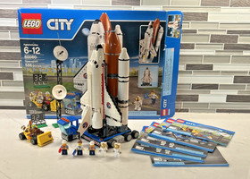 Lego City 60080 Spaceport Space Shuttle retired COMPLETE set w/ 5 Manuals & Box