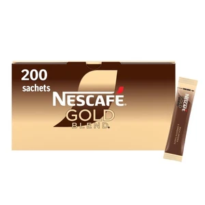 NESCAFÉ Gold Blend Medium Roast Instant Coffee Sachets - 200 x 1.8g Sticks *UK - Picture 1 of 6