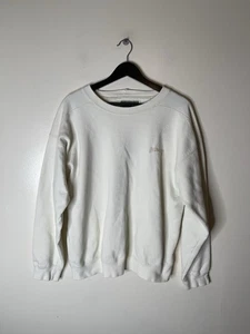 Girocollo vintage Levi's Strauss made in USA taglia grande bianco sporco - Foto 1 di 7