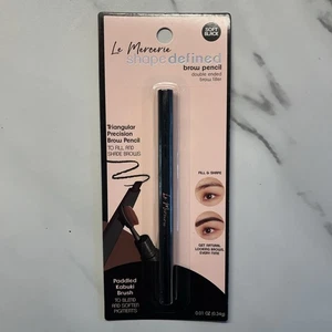 Le Mercerie Shape Defined Brow Pencil Soft Black Padded Kabuki Brush  - Bild 1 von 6