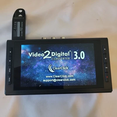Convertidor de video a digital ClearClick 3.0 tercera generación, probado  Foto 1 de 4