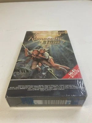 Romancing the Stone (VHS, 1984) Michael Douglas & Kathleen Turner - SEALED - Image 1 of 4