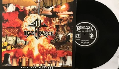 Soil Of Ignorance - Stop The Madness 10" LP 2020 D7i Records – D7I-038 - Image 1 of 4
