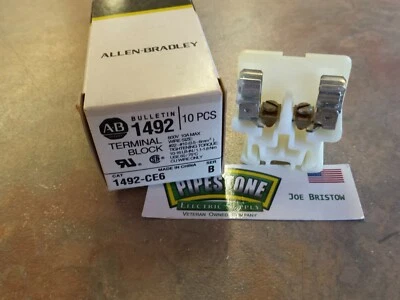 1492-CE6  Terminal Blocks 10A 600V (Single Block) - Image 1 of 2