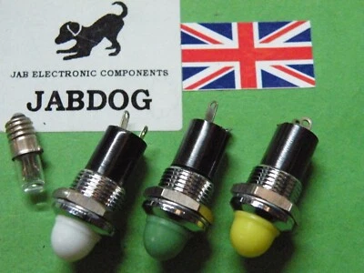 GENERIC LES Panel Mounting Indicator Lamps & Bulbs LES Lilliput PICK COLOUR / Volts