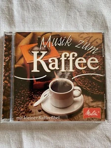 Musik zum Kaffee CD mit kleiner Kaffeefibel entspannende Kaffeemusik Delta Music - Bild 1 von 2