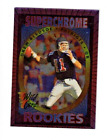 DREW BLEDSOE RICK MIRER rc 1993 WILD CARD superchrome  back 2 back   ROOKIE