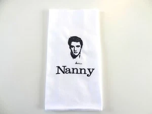 TOALLA DE TÉ PERSONALIZADA - ELVIS - REGALO BELLAMENTE BORDADO - CUALQUIER NOMBRE - Imagen 1 de 1