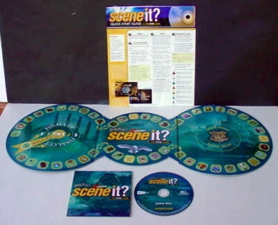 HARRY POTTER Scene it? DELUXE 2nd Edition DVD Board Game DVD Board Instructions - Image 1 of 4