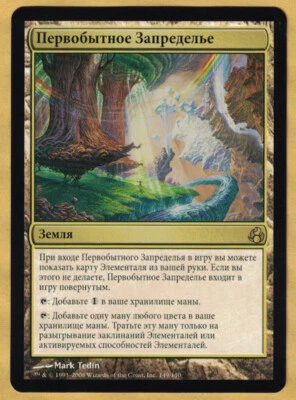 Russian  -  Primal Beyond   (Morningtide,  Rare,  2008)  MTG Foreign  NM - Image 1 of 2