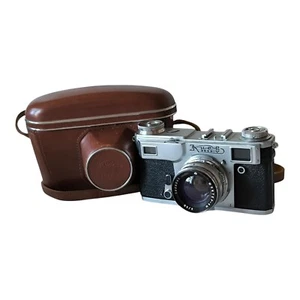 Kiev 4A - Vintage Soviet Russian 35mm Photo Film Camera, Case, 1972 - Picture 1 of 7