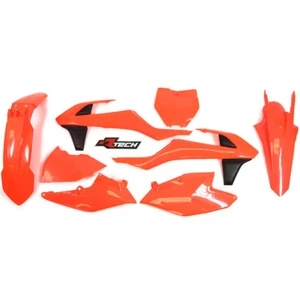 KIT PLÁSTICOS RACETECH KTM SX/SXF 16-18 NARANJA NEÓN - Imagen 1 de 1
