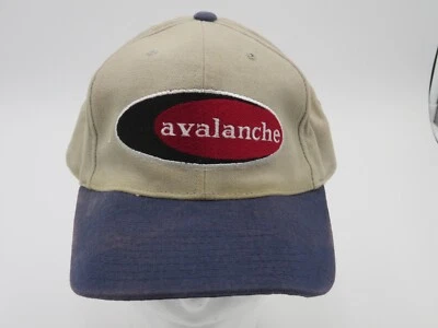 De colección American Needle Años 90 Colorado Avalanche NHL Hockey Correa Trasera Gorra Sombrero Foto 1 de 4