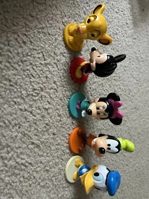 Kellogg’s Cereal Bobble Heads Of Disney’s Mickey, Minnie, Simba, Donald And Goofy Foto 1 de 4