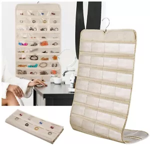 80Pocket Storage Hanging Bag Wardrobe Underwear Bra Socks Organizer Closet Shelf - Picture 1 of 10