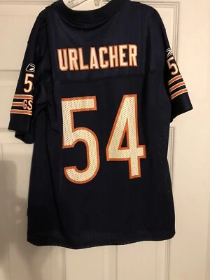 Children's M Age 10 Chicago Bears NFL Player #54 Brian Urlacher Jersey Foto 1 de 2