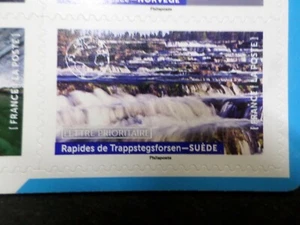 FRANCE 2022, timbre AUTOADHESIF RAPIDES DE TRAPPSTEGSFORSEN SUEDE, neuf** MNH - Photo 1/1